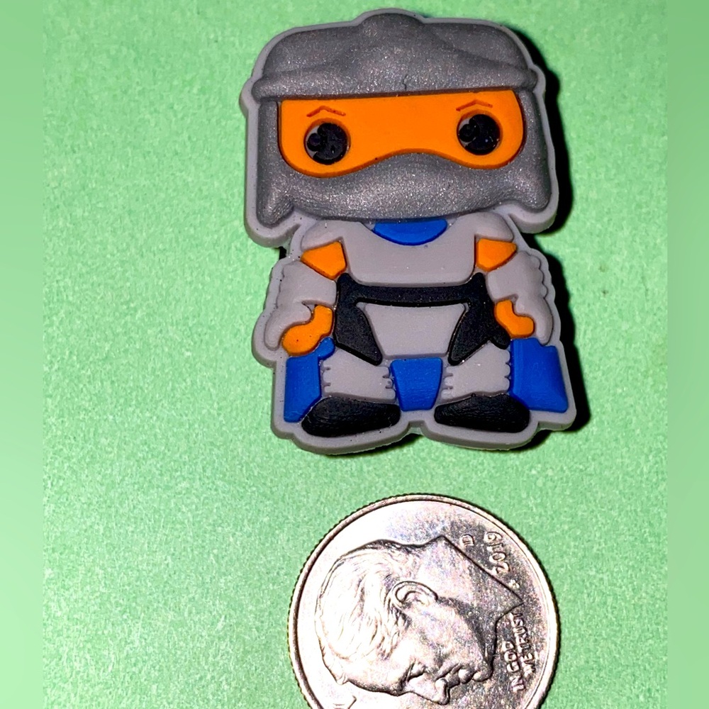 (10 for $15) Super Shredder Ninja Turtles Crocs Shoe Charms